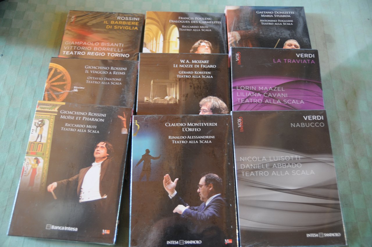 gioacchino rossini mozart poulenc monteverdi donizetti verdi