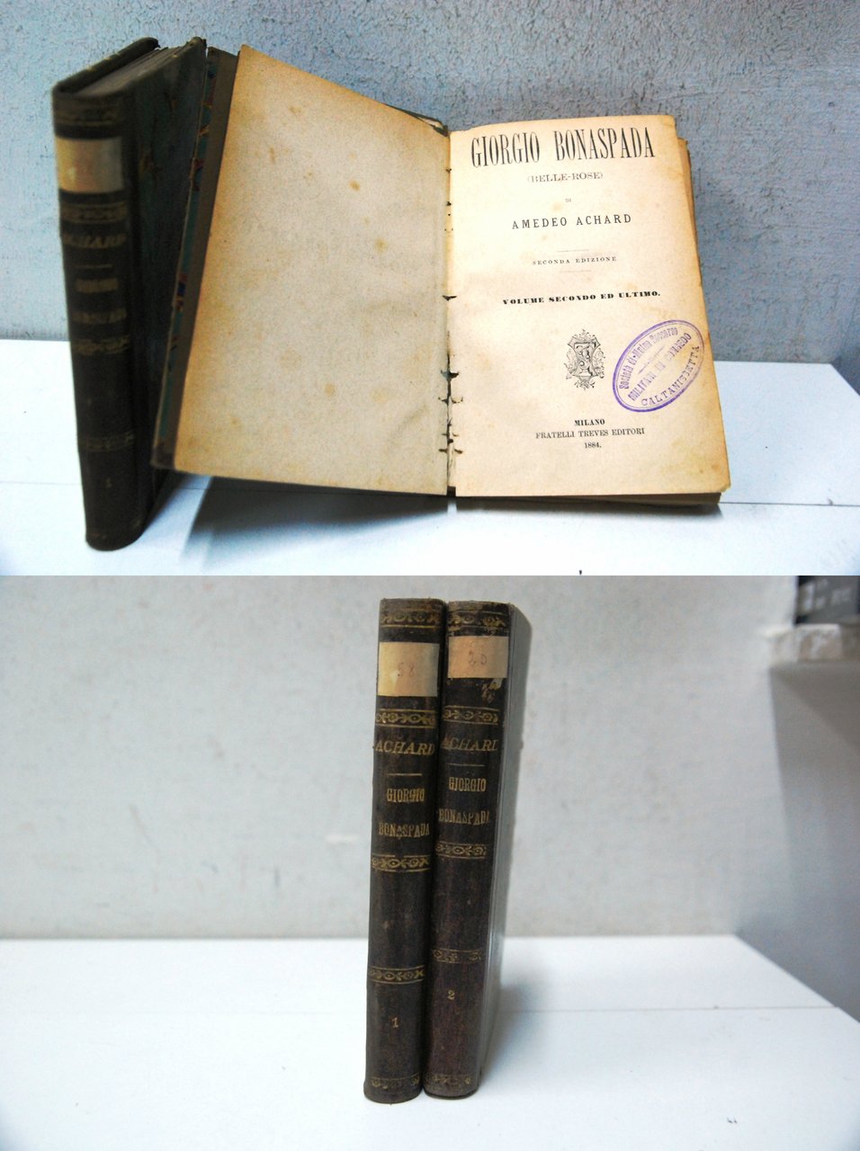 giorgio bonaspada 2 voll. opera cpl.