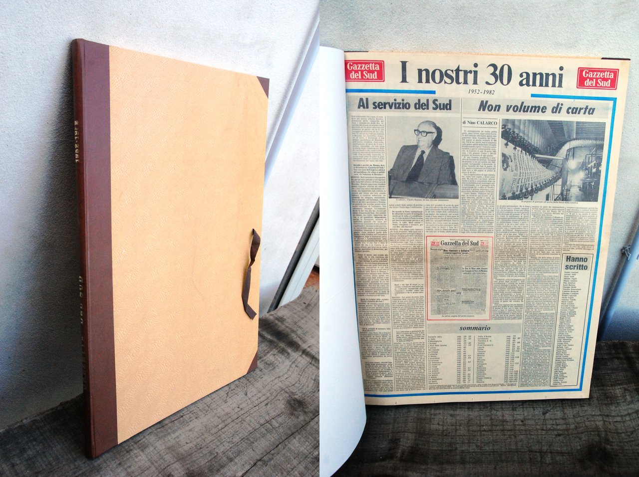 giornale la gazzetta del sud i nostri 30 anni 1952-1982 … | Immagine principale