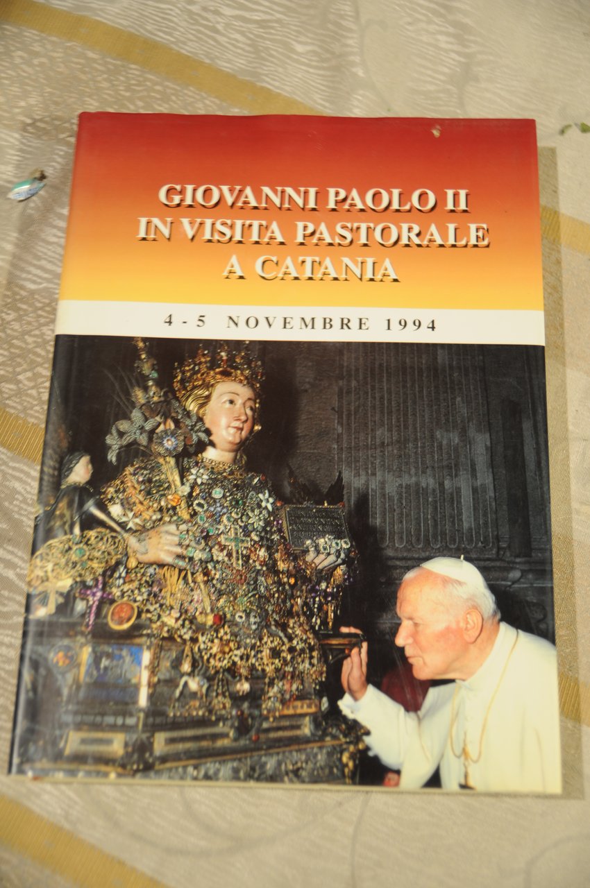 giovanni paolo ii in visita pastorale a catania 4 nov … | Immagine principale