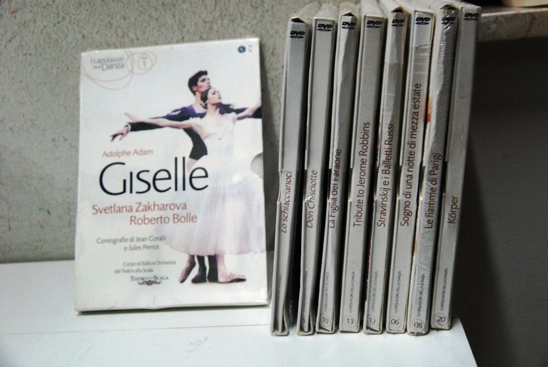 giselle lo schiaccianoci don chisciotte stravinskij sognio di una notte mezza estate fiamme di parigi korper NUOVI