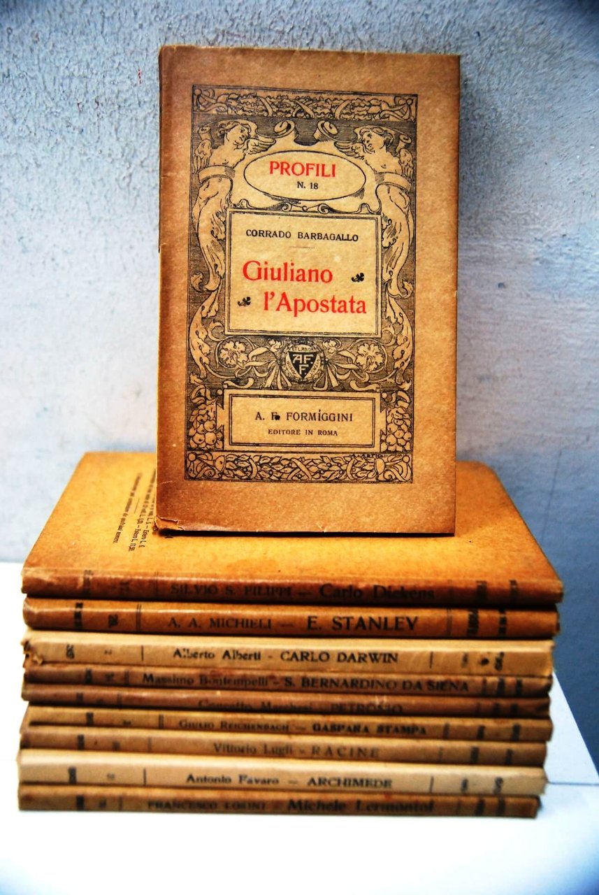 Giuliano l'Apostata, diebens stanley darwin bernardino petronio racine archimede gaspara …