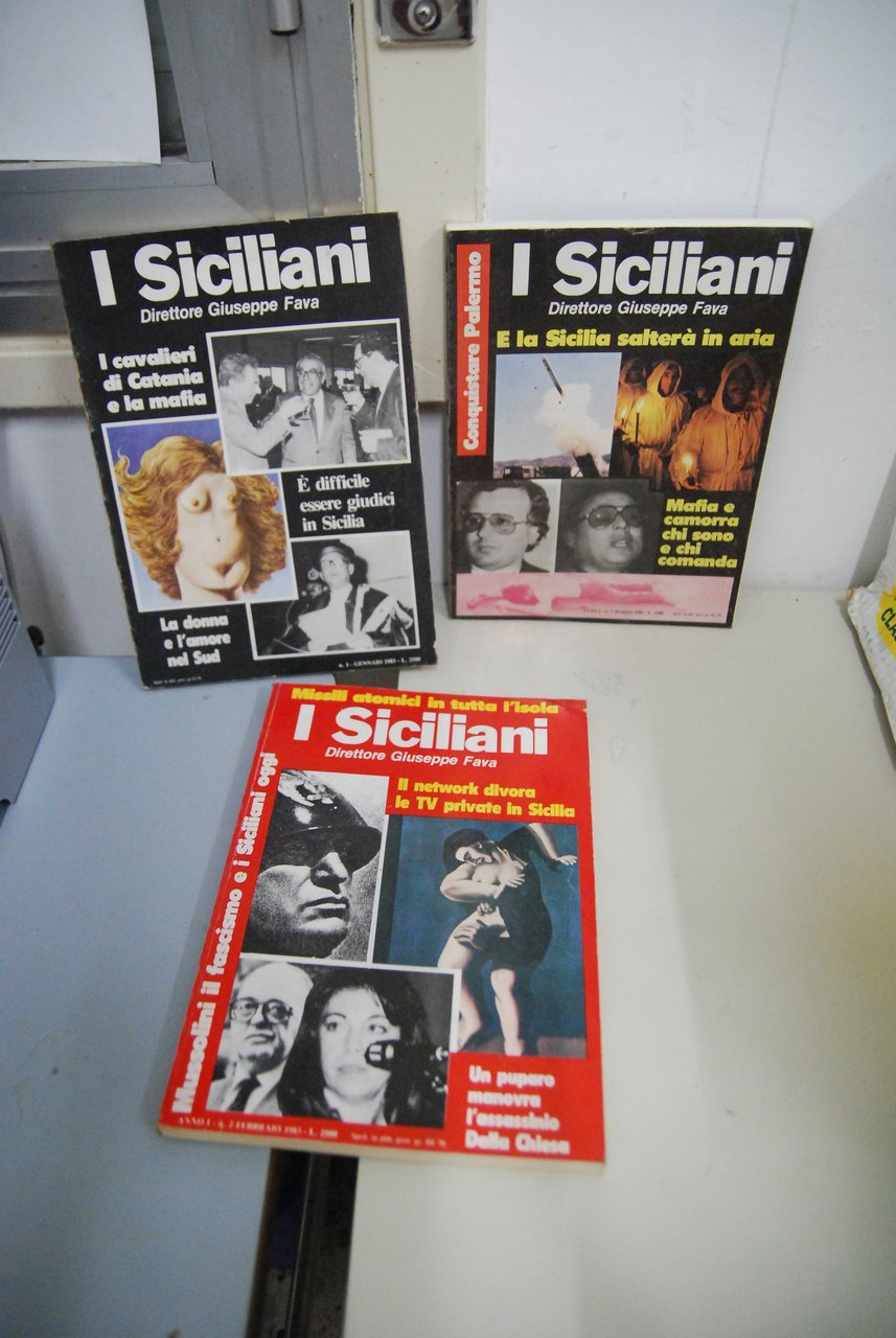 giuseppe fava numeri 1,2,3