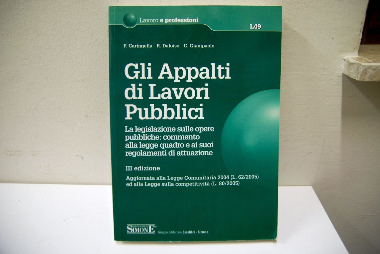 Gli appalti di Lavori Pubblici