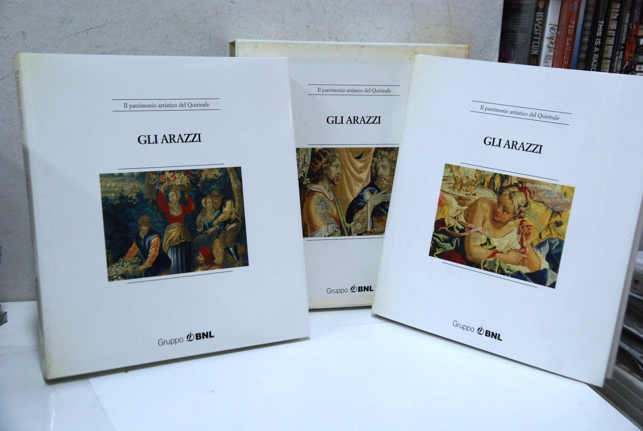 gli arazzi NUOVO 2 voll. con cofanetto