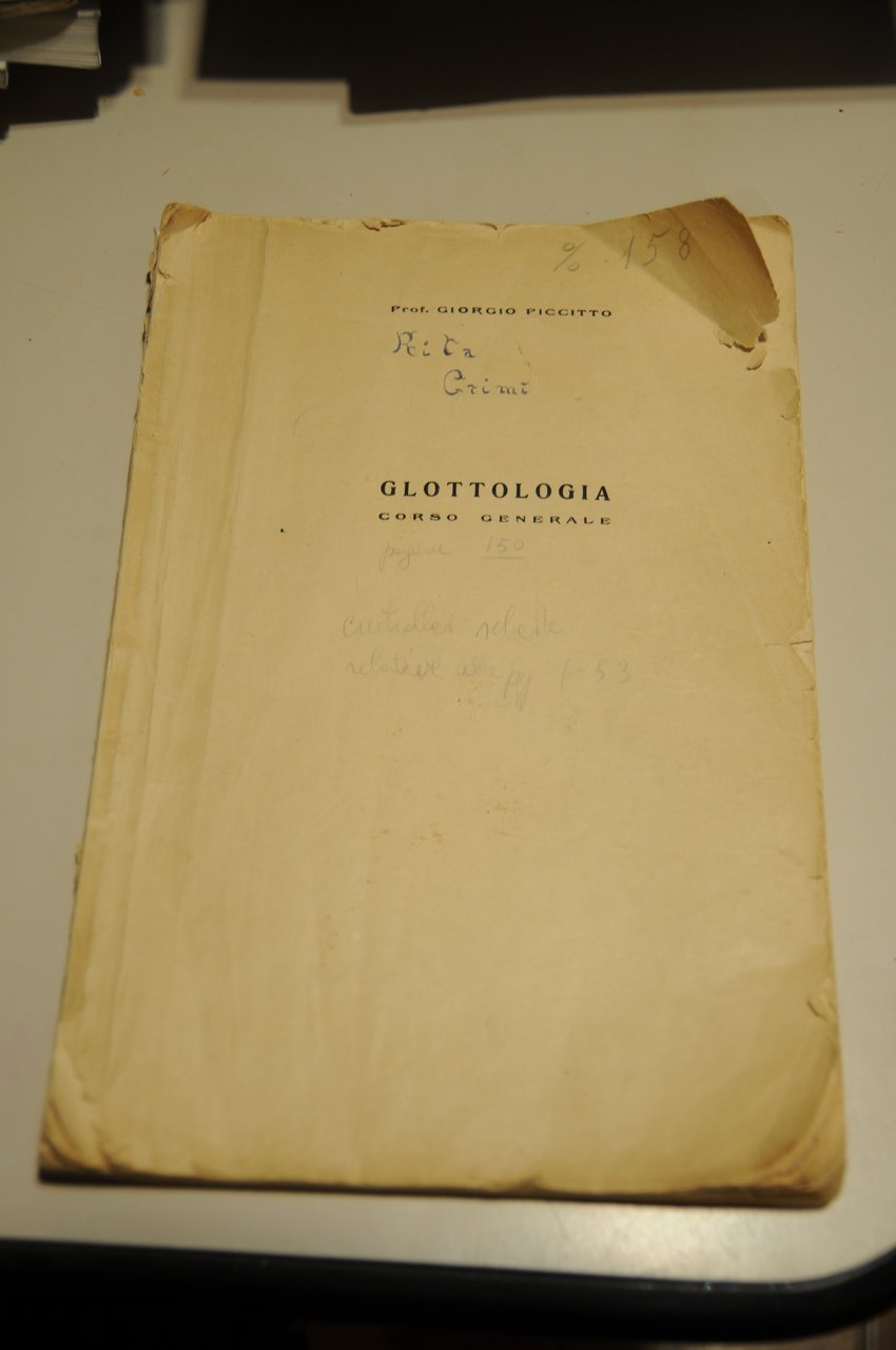 glottologia corso generale