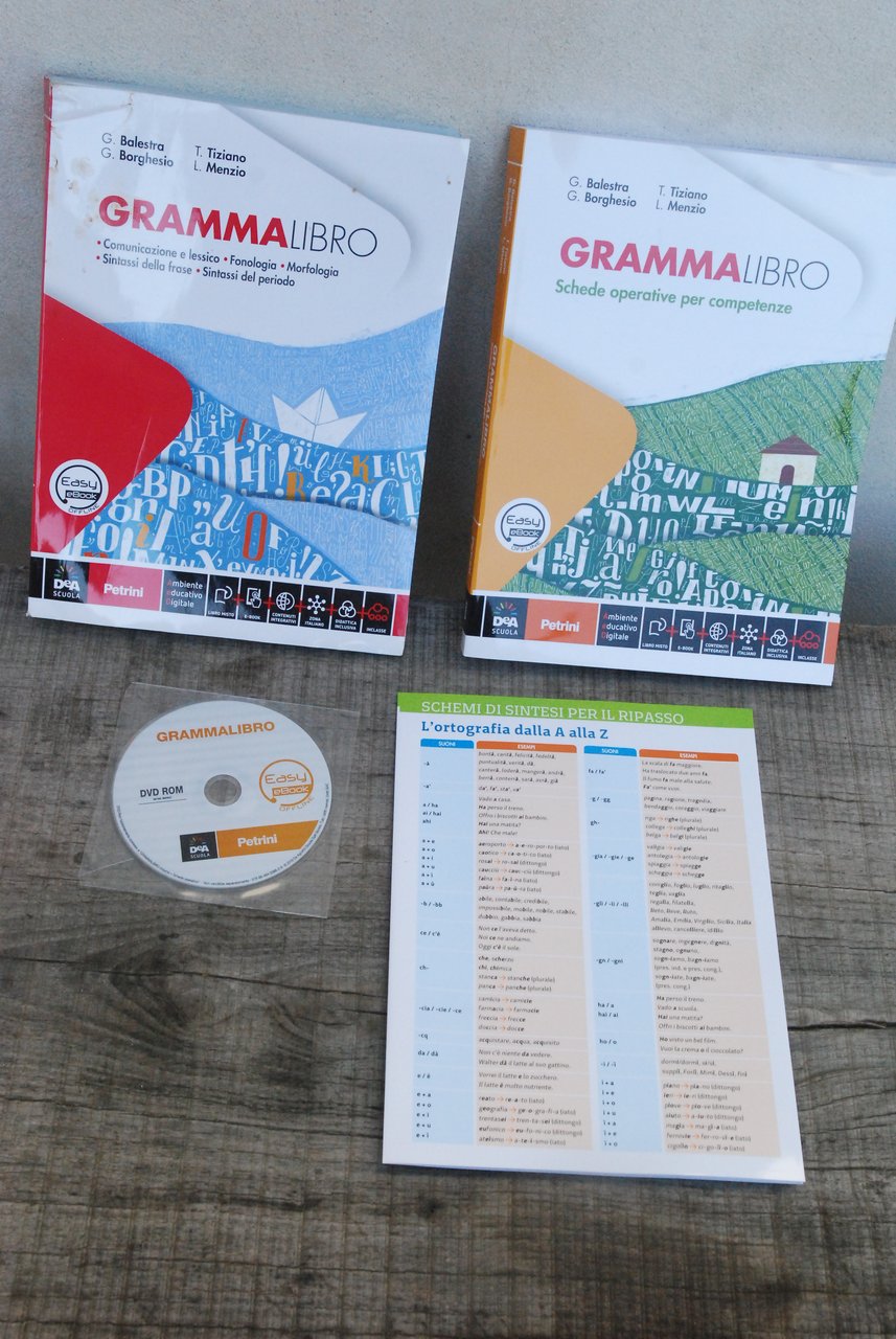 grammalibro comunicazione e lessico e schede operative 2 voll. con …