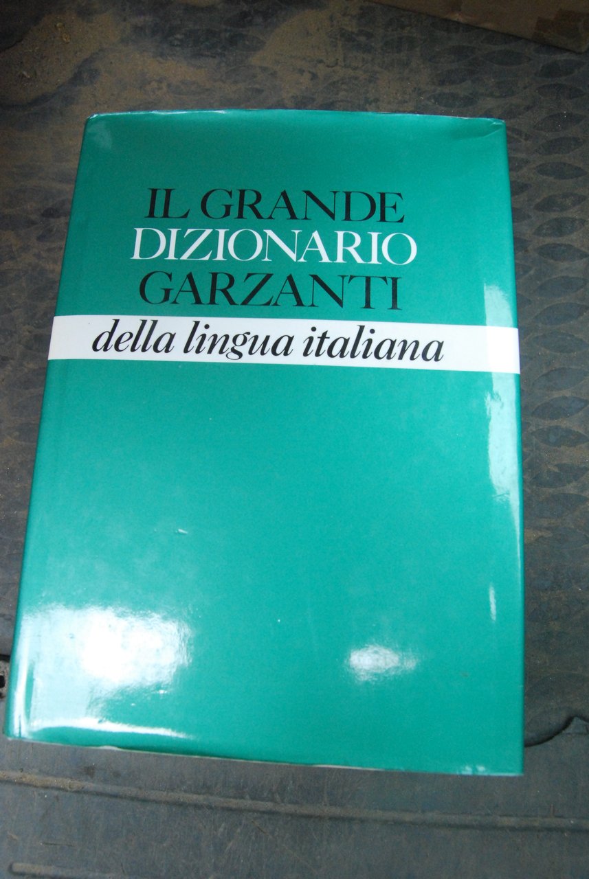 grande dizionario garzanti della lingua italiana NUOVISSIMO