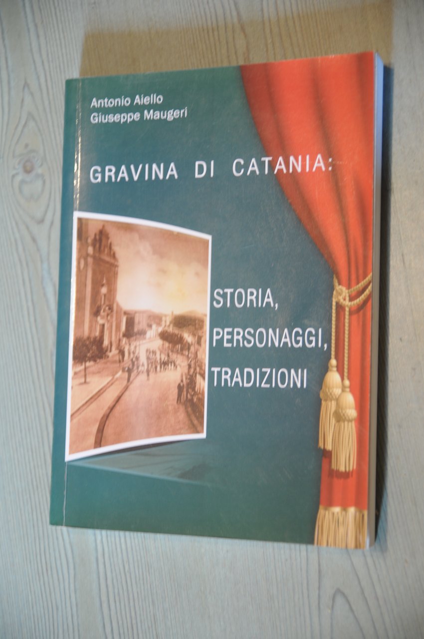 gravina di catania storia personaggi tradizioni autografato con dedica