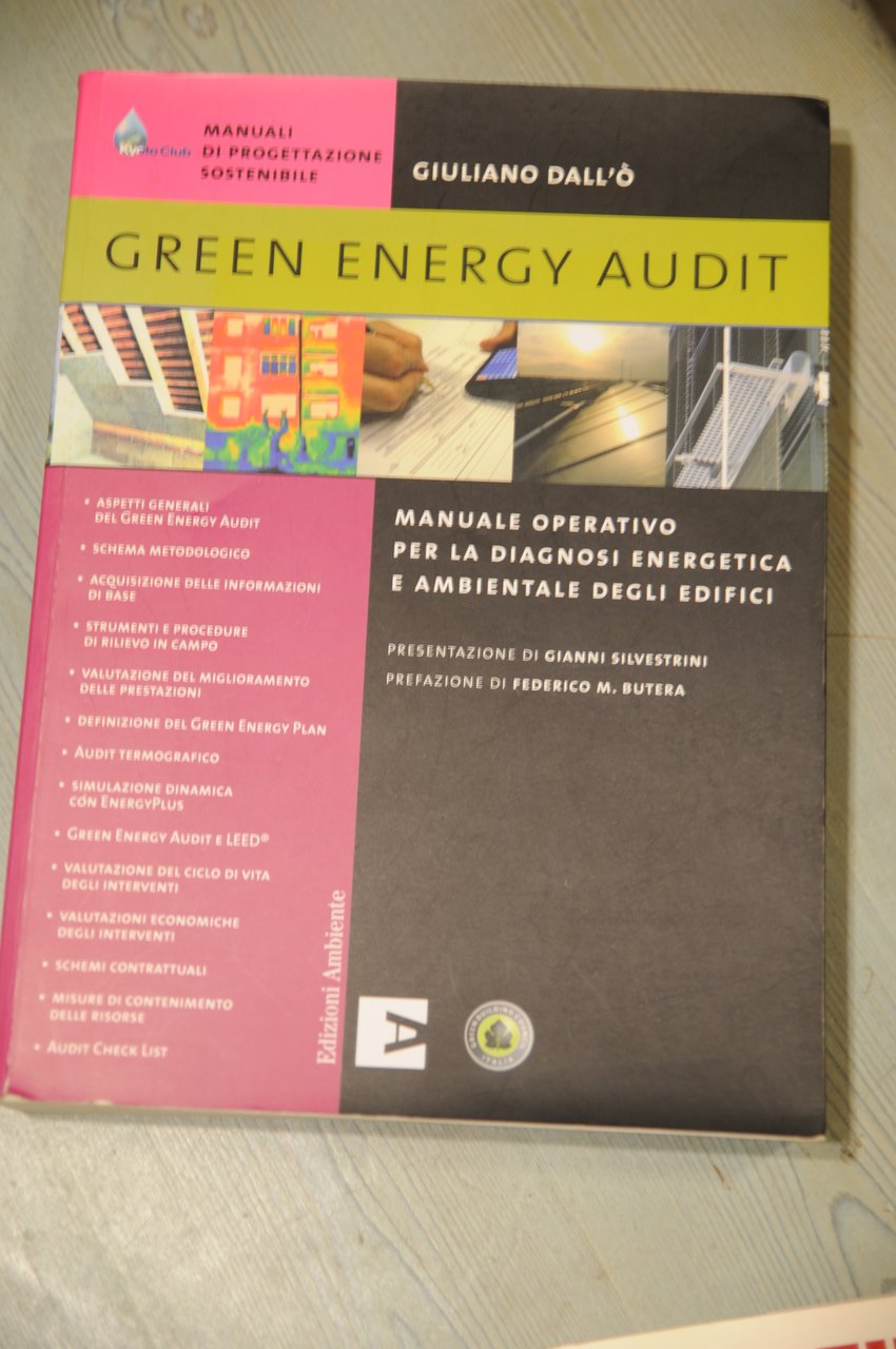 green energy audit manuale operativo per la disgnosi energetica e …
