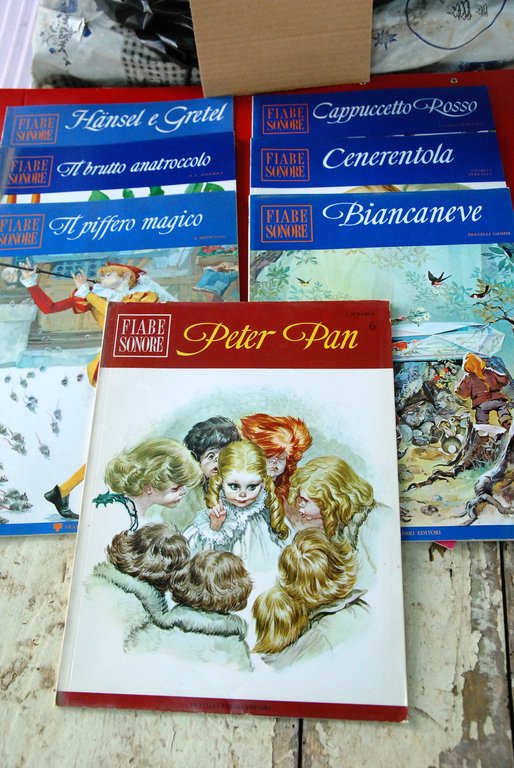 hansel e gretel il brutto anatroccolo piffero magico cappuccetto rosso cenerentola biancaneve peter pan NUOVI