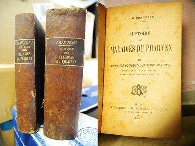Histoire des Maladies du Pharynx, volumi 2,3,4