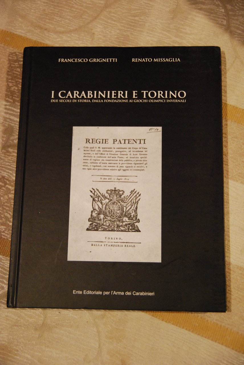 i carabinieri e torino due secoli di storia NUOVO