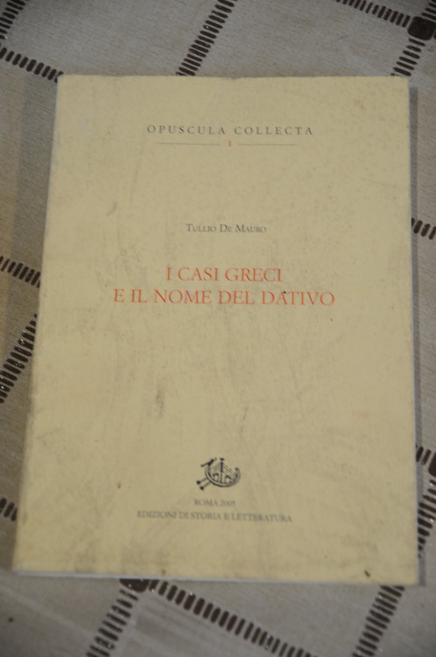 i casi greci e il nome del dativo NUOVO | Immagine principale