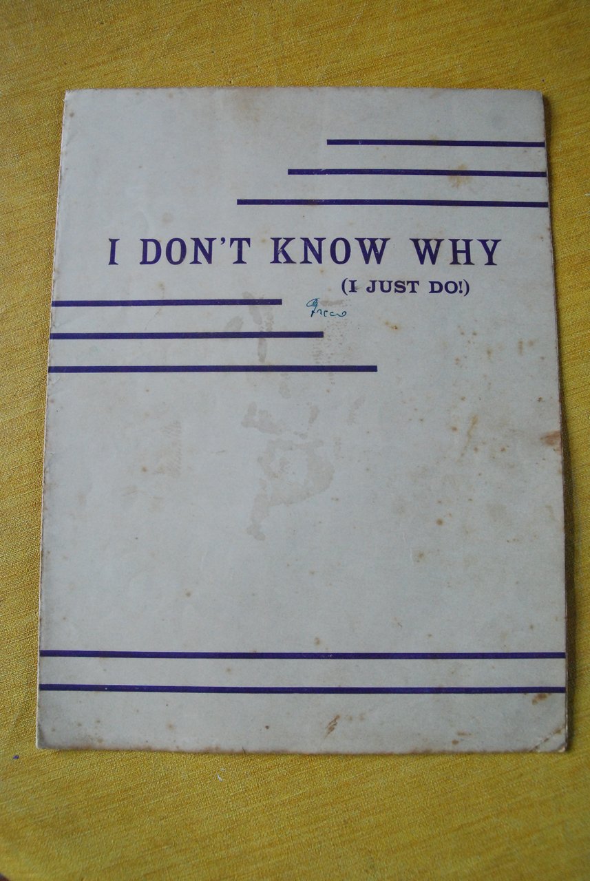 i don't know why i just do roy turk fred …