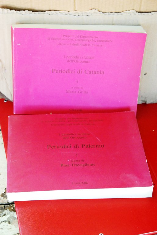 i periodici siciliani dell'ottocento di catania di palermo NUOVI 