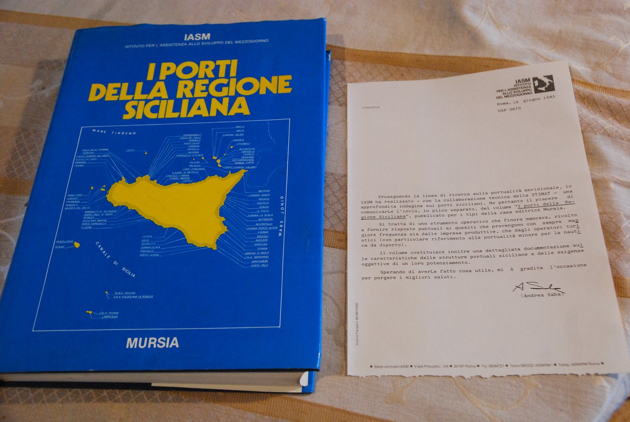 i porti della regione siciliana NUOVISSIMO con lettera