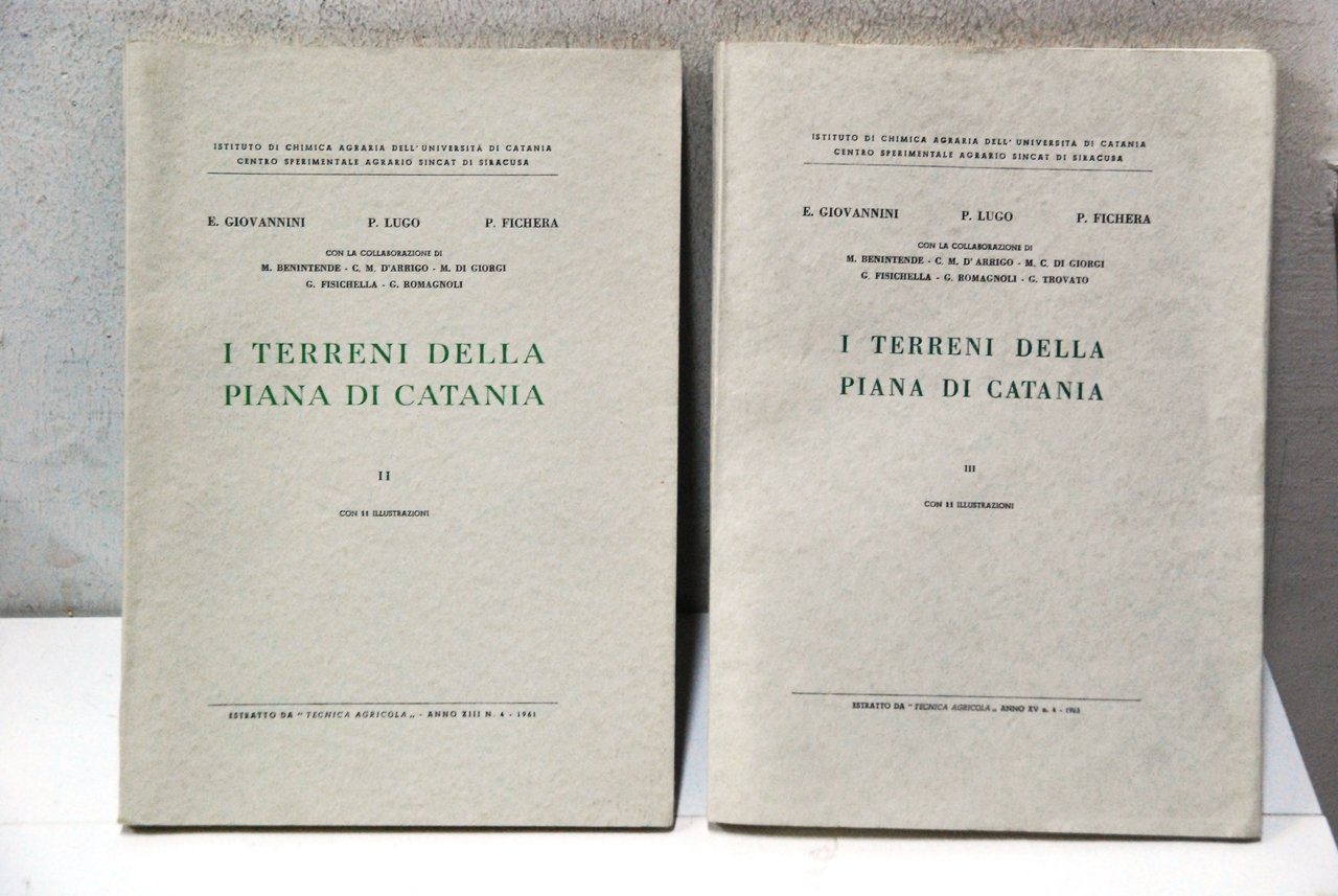 i terreni della piana di catania vol. 2 e 3 | Immagine principale