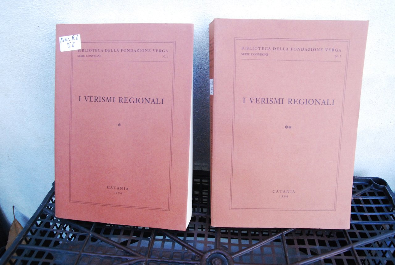 i verismi regionali 2 voll. opera cpl. NUOVISSIMI | Immagine principale