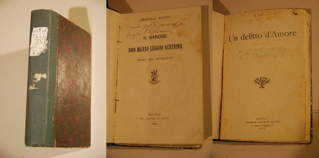 il barone don mario leggio schinina' schininà 1904 e zola …