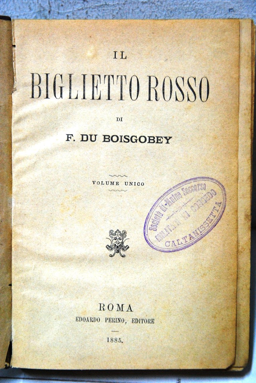 il biglietto rosso