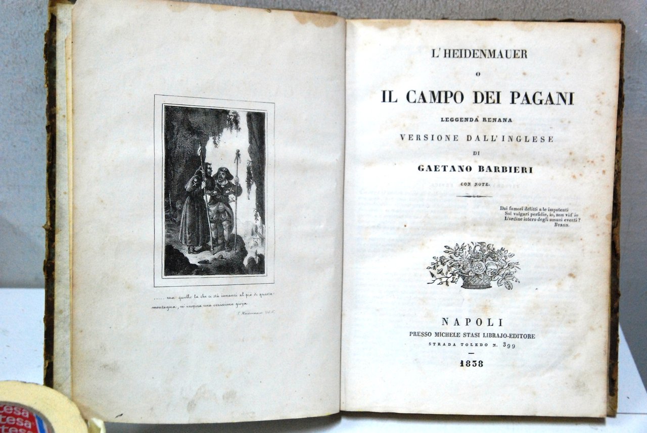 il campo dei pagani heidenmauer leggenda renana pp 238