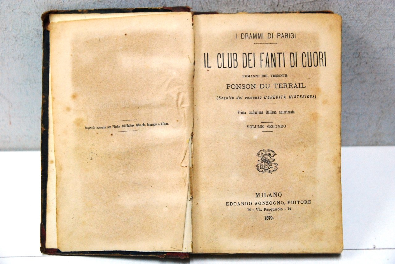 il club dei fanti di cuori volume secondo | Immagine principale