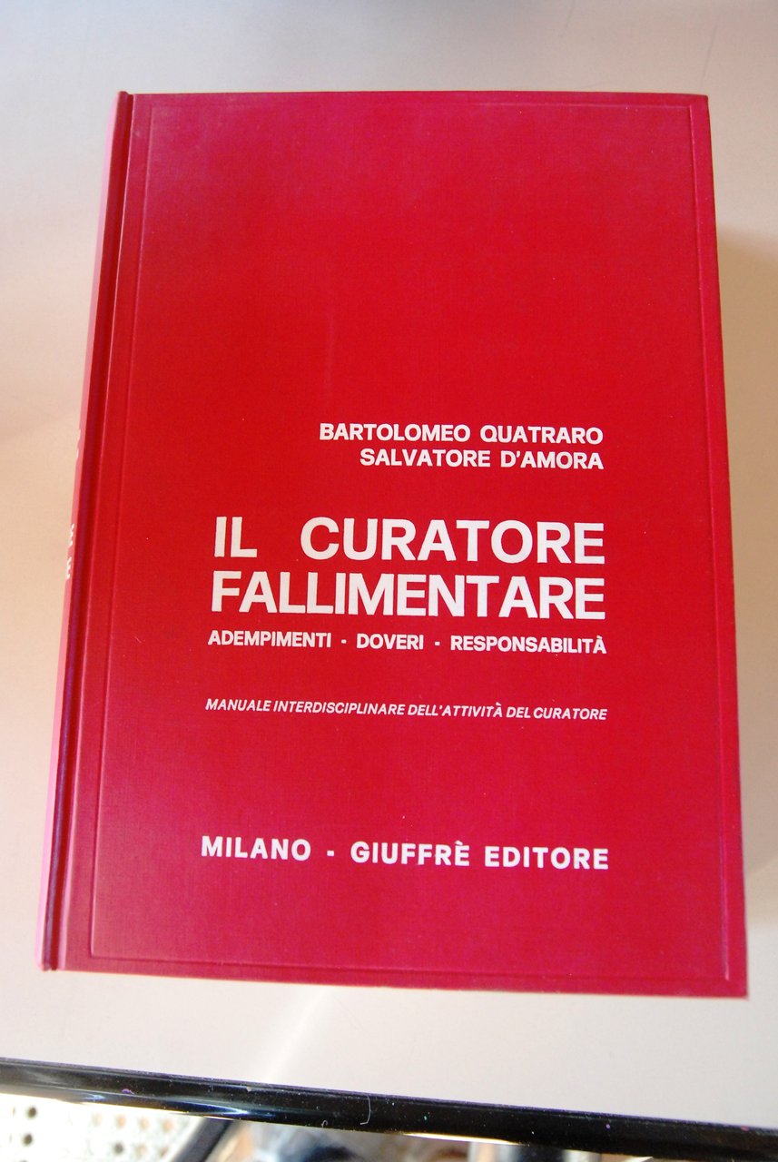 il curatore fallimentare NUOVO