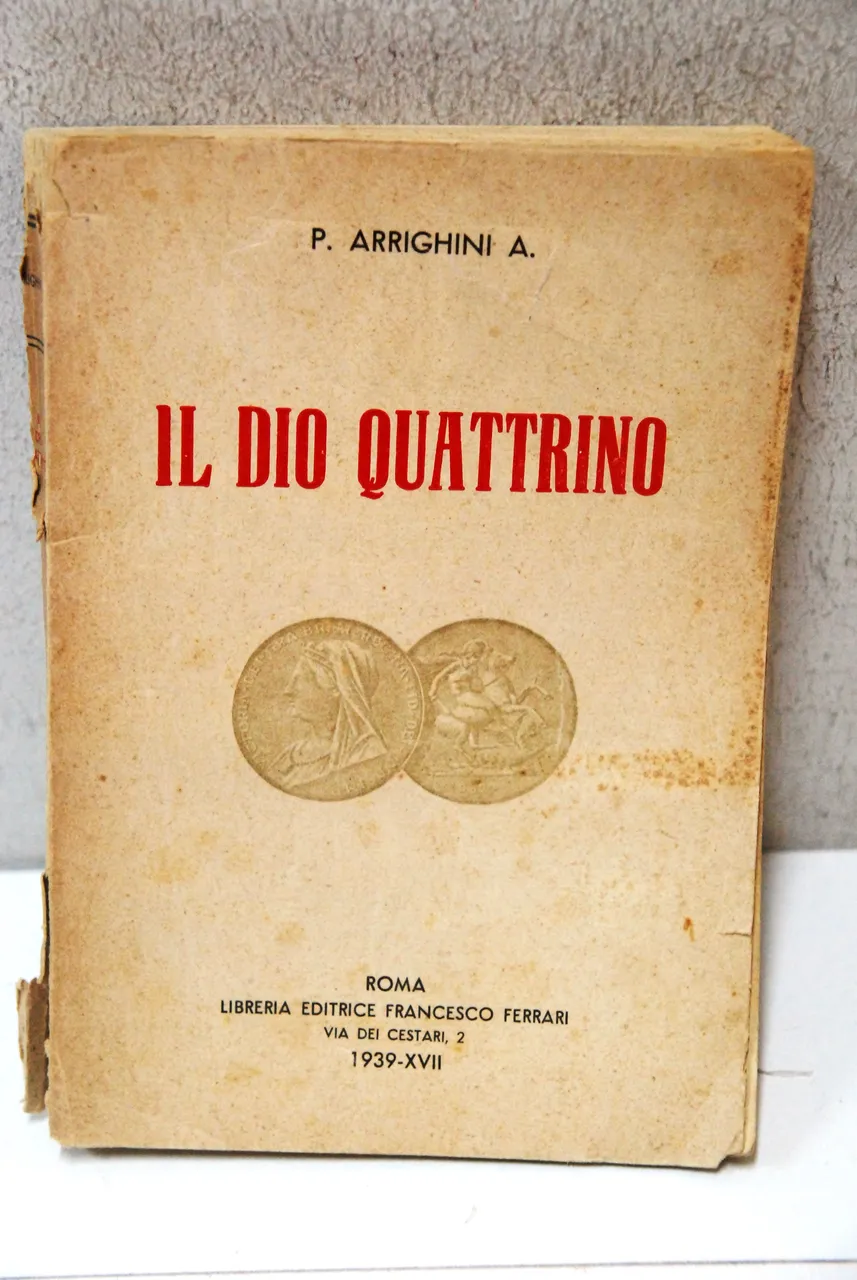 il dio quattrino (costa da riprendere, interni perfetti) | Immagine principale