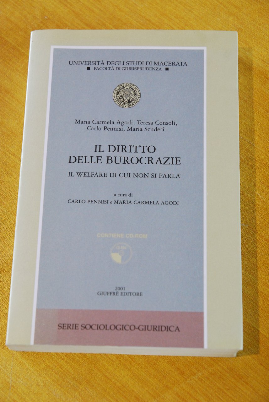 il diritto delle burocrazie il welfare di cui non si …