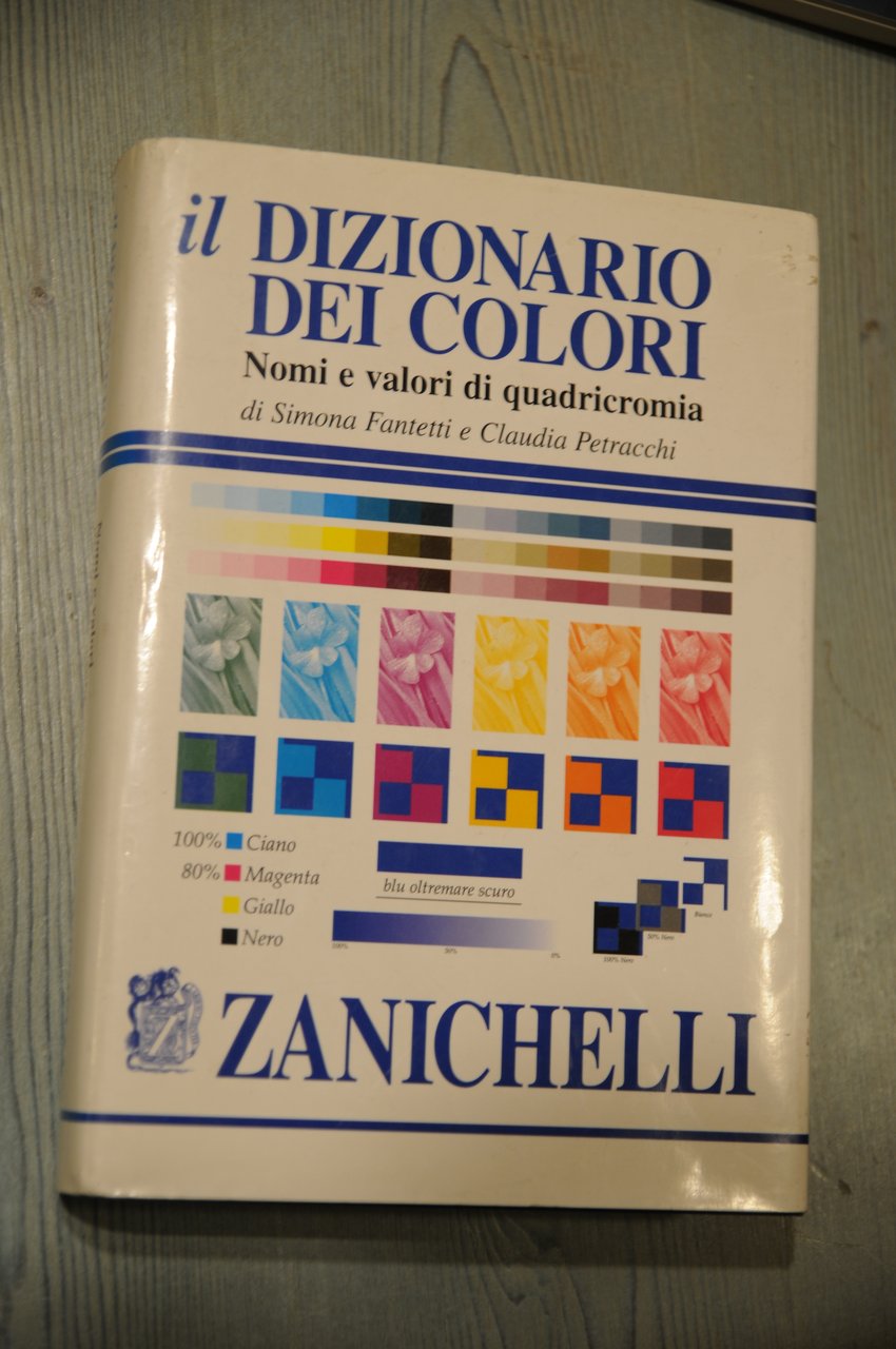 il dizionario dei colori nomi valori quadricromia NUOVISSIMO