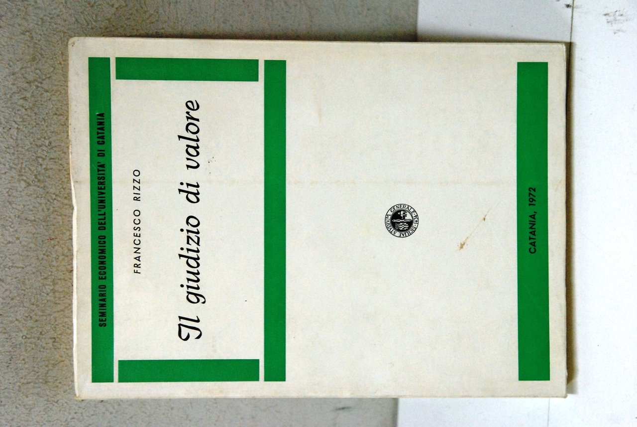 Il giudizio di valore