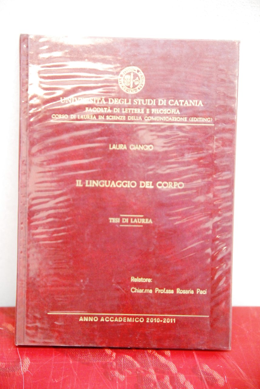 il linguaggio del corpo