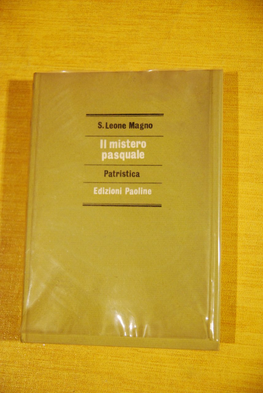 il mistero pasquale patristica NUOVISSIMO | Immagine principale