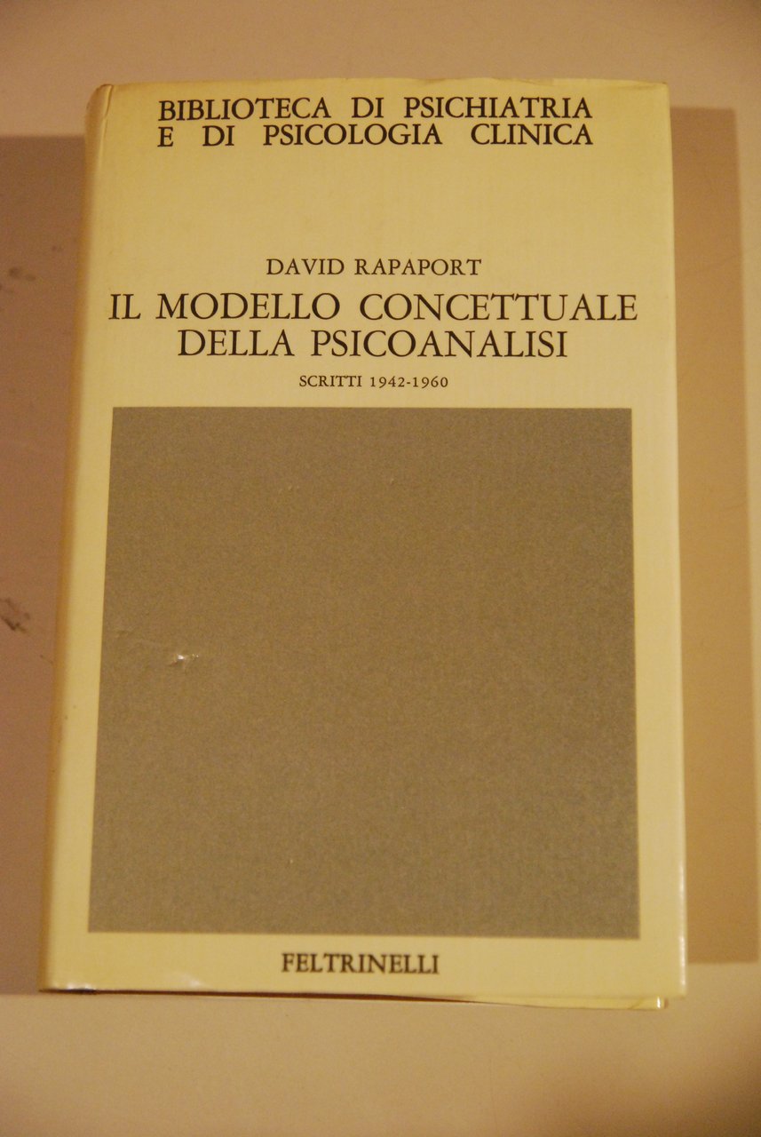 il modello concettuale della psicoanalisi NUOVISSIMO