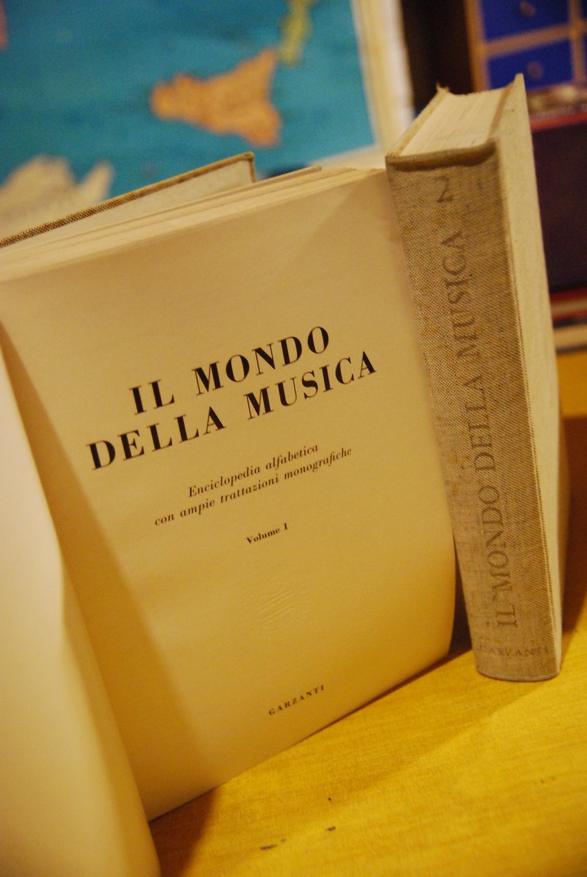 il mondo della musica enciclopedia alfabetica con ampie trattazioni monografiche … | Immagine principale