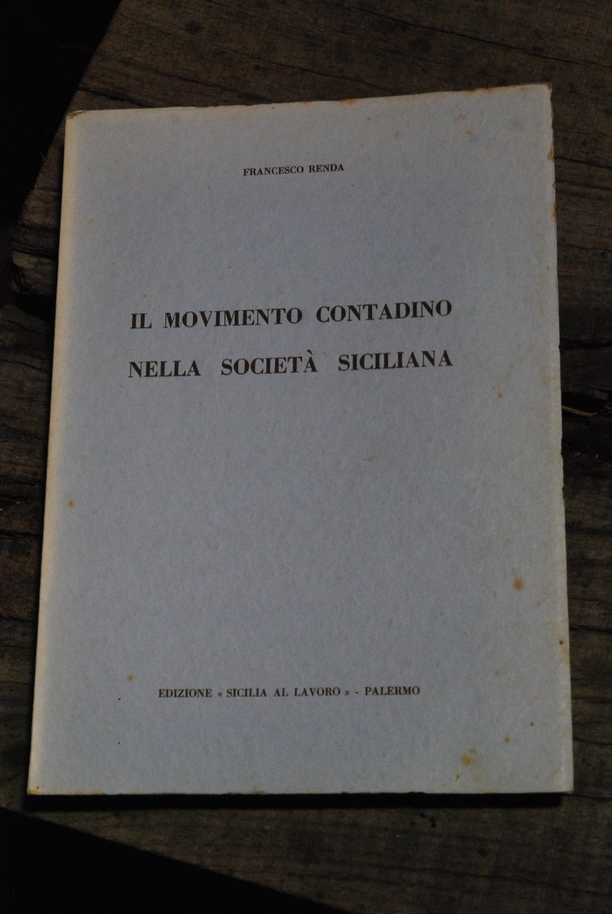 il movimento contadino nella societa' società siciliana