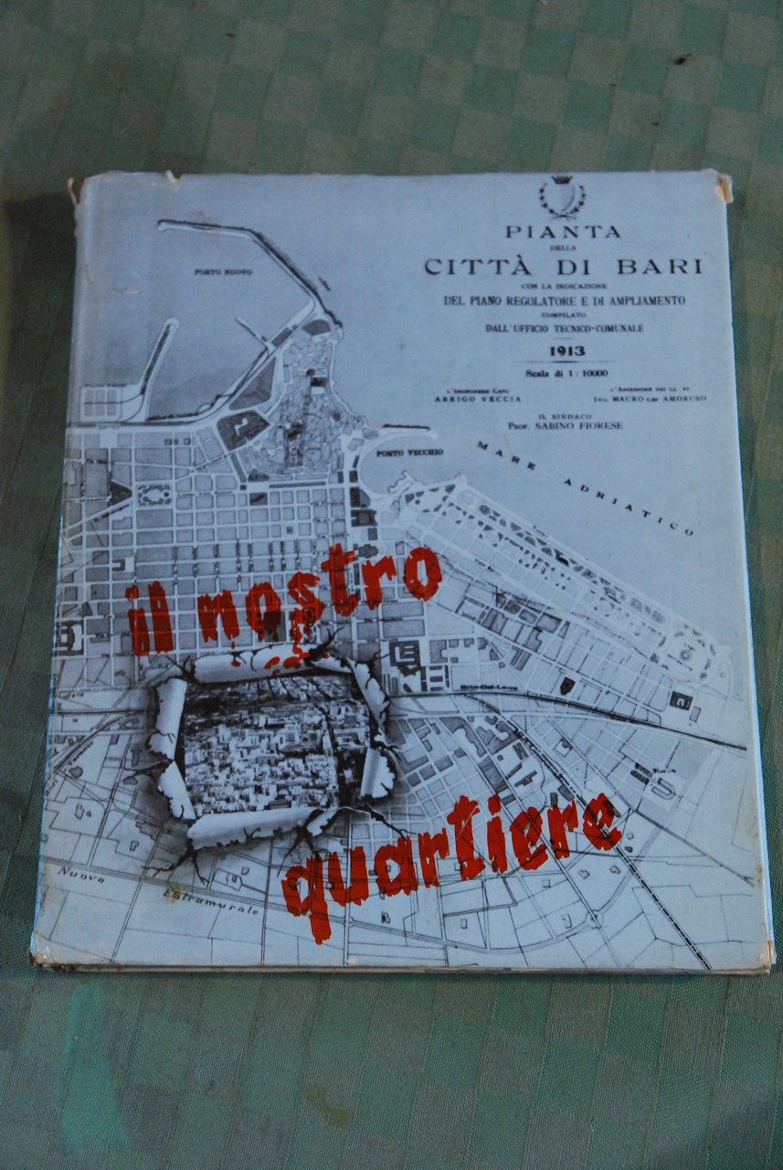 il nostro quartiere pianta città di bari