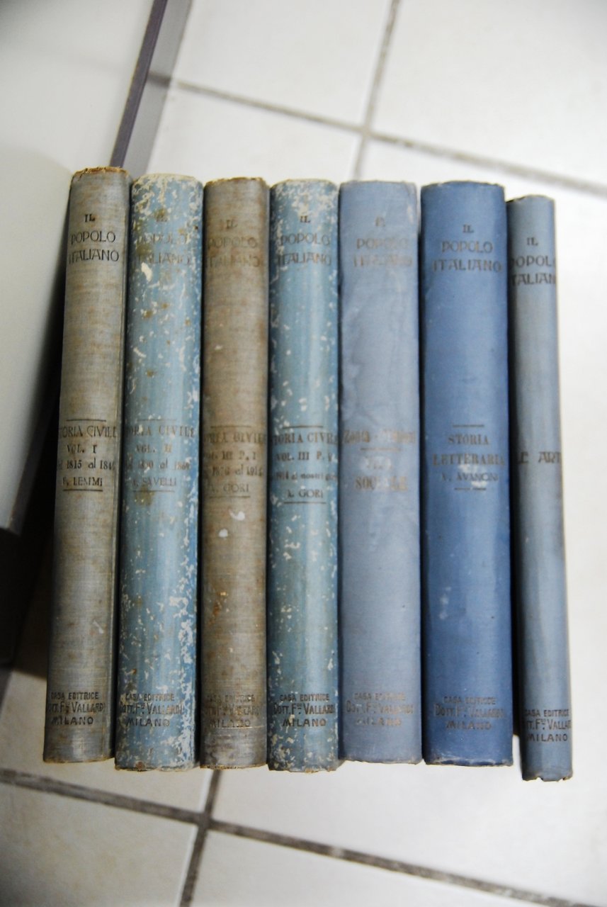 Il popolo italiano nella storia della libertà - 7 vol. … | Immagine principale