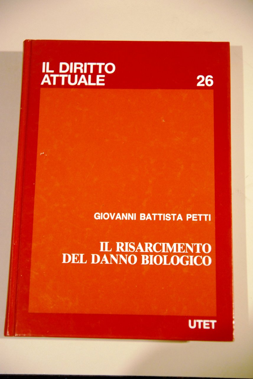 il risarcimento del danno biologico