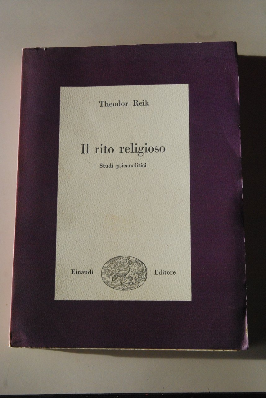 il rito religioso NUOVISSIMO