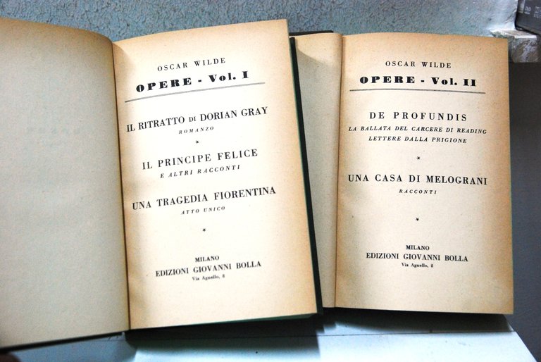 il ritratto di dorian gray principe felice tragedia fiorentina de profundis una casa di melograni