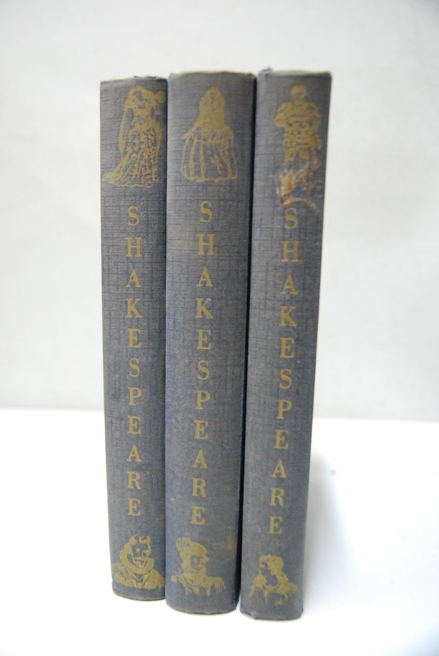 Il Teatro di Shakespeare in 3 volumi completi
