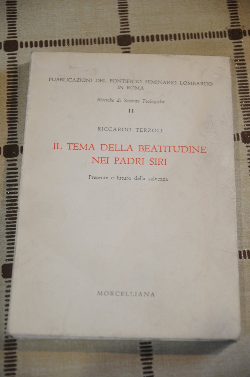 il tema della beatitudine nei padri siri NUOVO | Immagine principale
