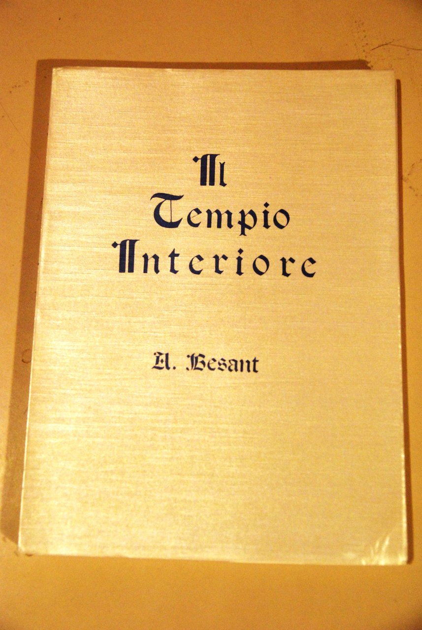 IL TEMPIO INTERIORE NUOVISSIMO | Immagine principale