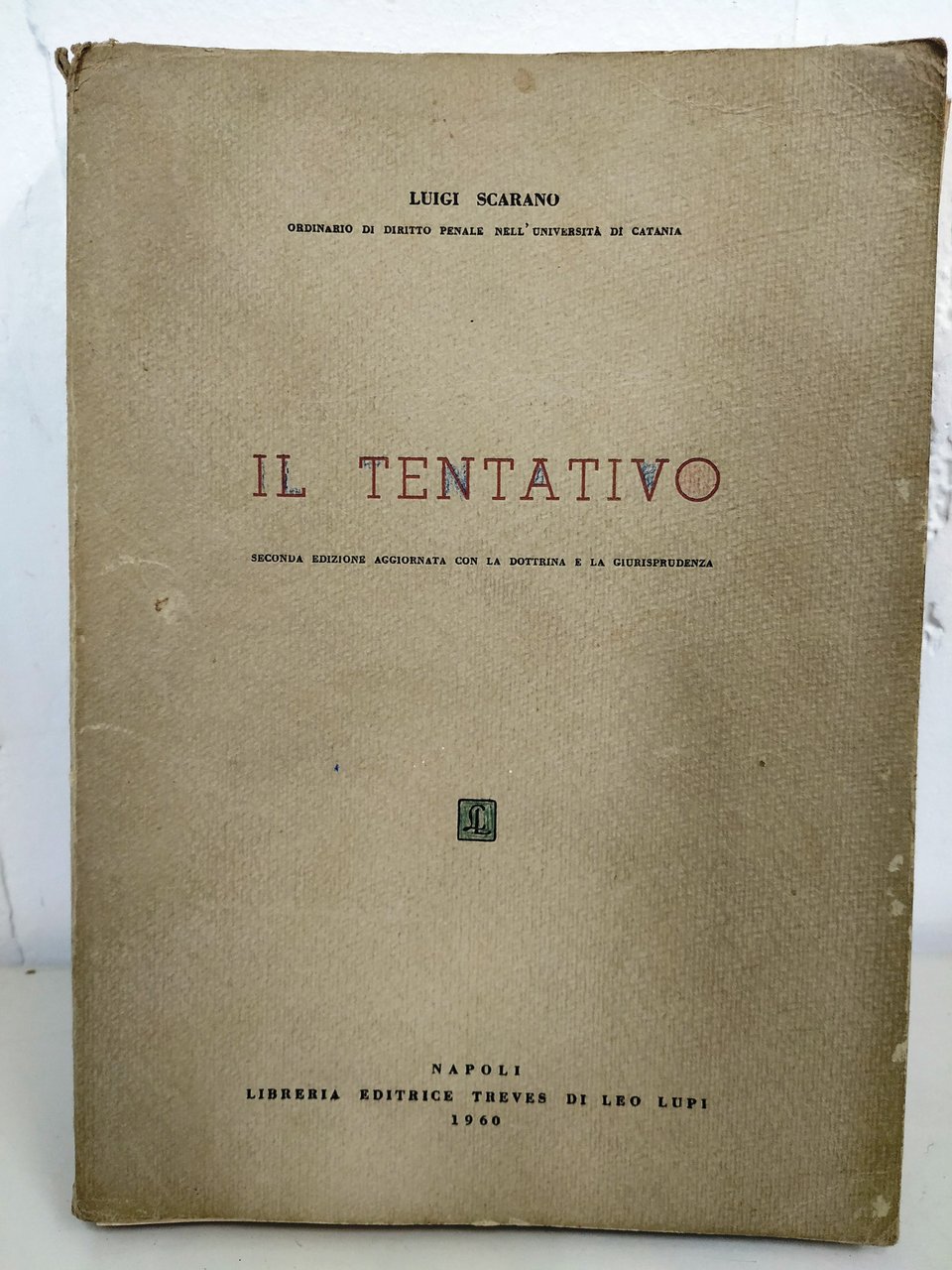 il tentativo (sottolineature a matita) diritto penale