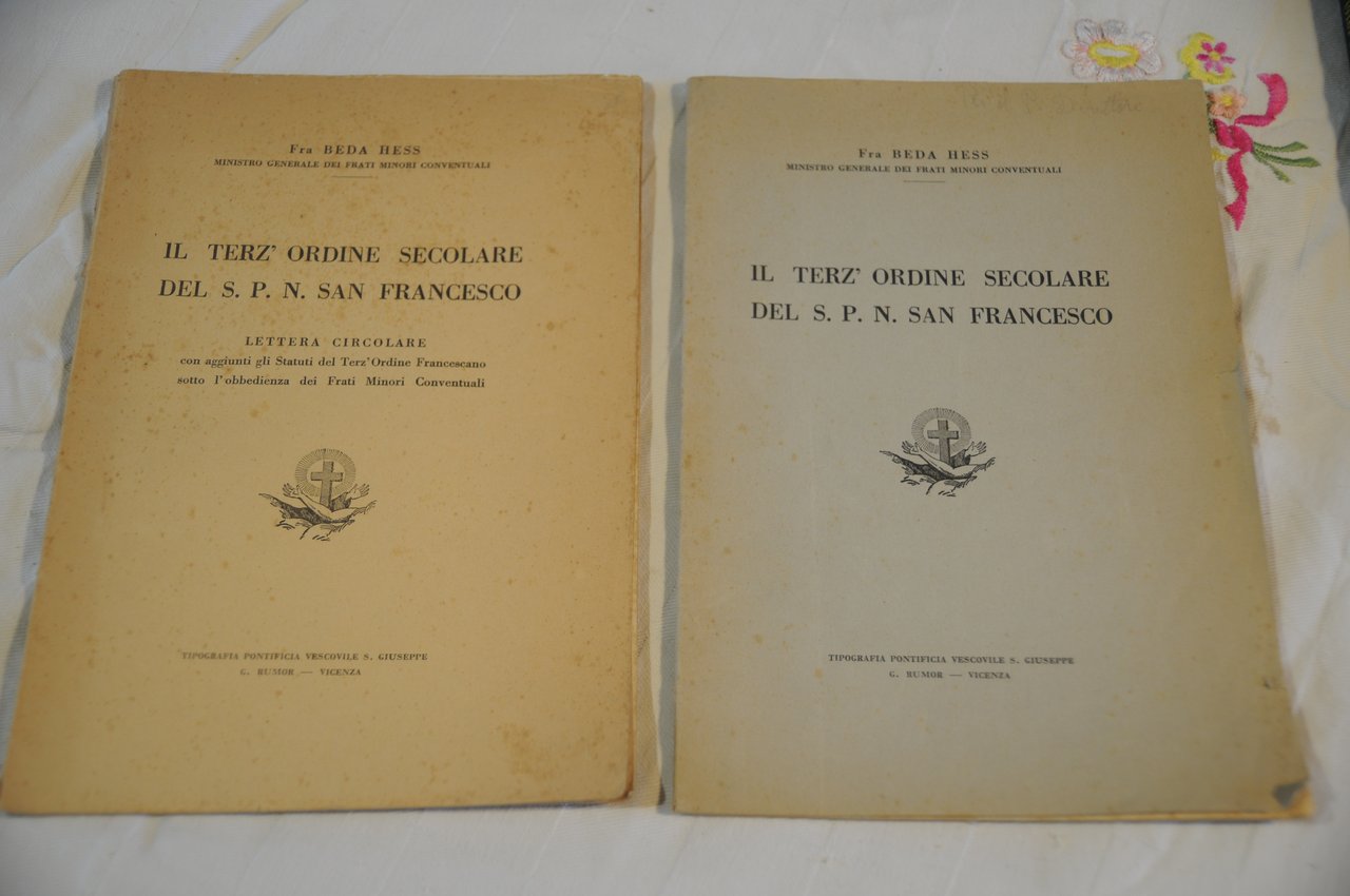 il terz'ordine secolare del s.p.n. san francesco e lettera circolare … | Immagine principale