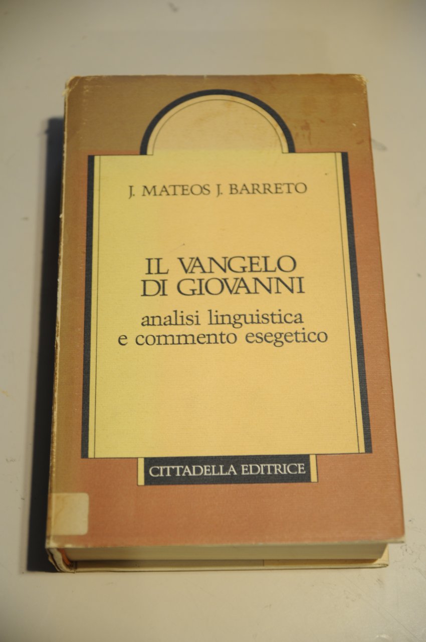 il vangelo di giovanni perfette cdz.