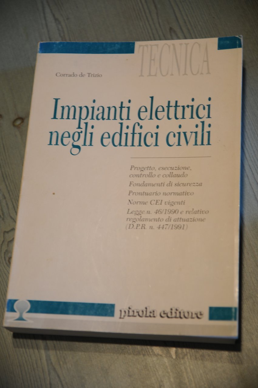 impianti elettrici negli edifici civili NUOVO