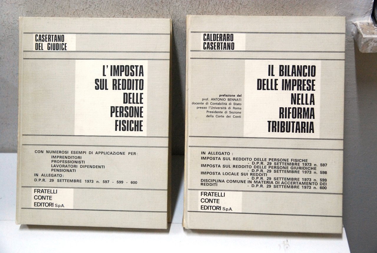 Imposta sul reddito delle persone fisiche + Il bilancio delle …